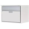 Huber Letterbox Alu400 pure white RAL 9010