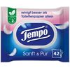 Tempo soft wipes gentle &amp; pure perfume-free single pack thumb 0