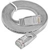 SLIM patchkabel Cat 6, UTP, 0.1 m, Grau thumb 3