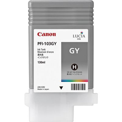 Canon PFI-103GY Pigment Gray Ink Cartridge 130 ml for imagePROGRAF IPF6100 Ink cartridge Original Gray 1 piece (s) Bild 3