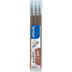 Pilot Cartridge Frixion Refill 3 pieces, brown, 0.7 mm