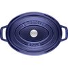 Staub Topf oval dunkelblau 4.2 lt., 29cm thumb 1