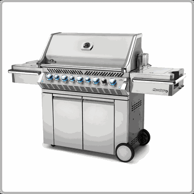 Napoleon Prestige Pro 665 in acciaio inox con spiedo - versione a gas propano