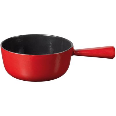 Stöckli Fondue caquelon Classic cast red ø18cm 7218.0214