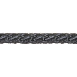 Meister Rope poly. 2mm, 100m, black normal-faced, min.Br-Kr. 80 kg