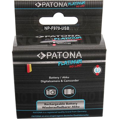 Patona Batterie pour appareil photo numérique Platinum NP-F970 10050mAh Bild 6