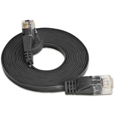 SLIM câble patch Cat 6, UTP, 10 m, noir