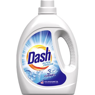 Dash Alps Freshness Detergente per uso intensivo 2,2l