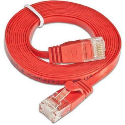 SLIM Câble de patch Cat 6, UTP, 3 m, rouge Bild 2