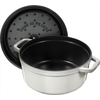 Staub Topf rund weiss truffle 2.6 lt., 22 cm thumb 0