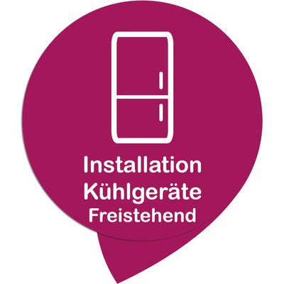 Installation Kühlgerät Freistehend - ausgenommen Food Center