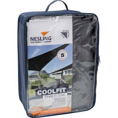 Nesling Sonnensegel Coolfit Triangle Grey 500x500x710cm