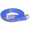 SLIM patchkabel  Cat 6, STP, 1.5 m, Blau