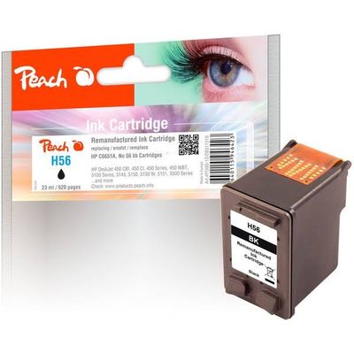 Peach Inchiostro HP n. 56 (C6656AE) Nero Bild 2