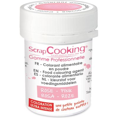 Scrap Cooking Colore cipria, rosa chiaro, 5 g