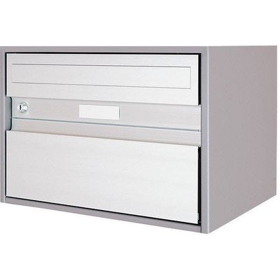 Huber Letterbox alu 400 white alu 415x310x290mm