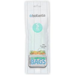 Brabantia Sac poubelle Perfect Fit S Compostable 6l 20 pcs.