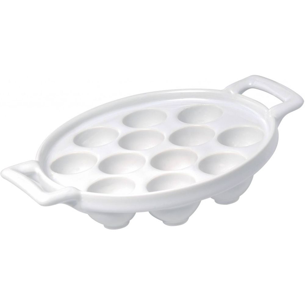 Revol Snail pan 12 holes, white Bild 1