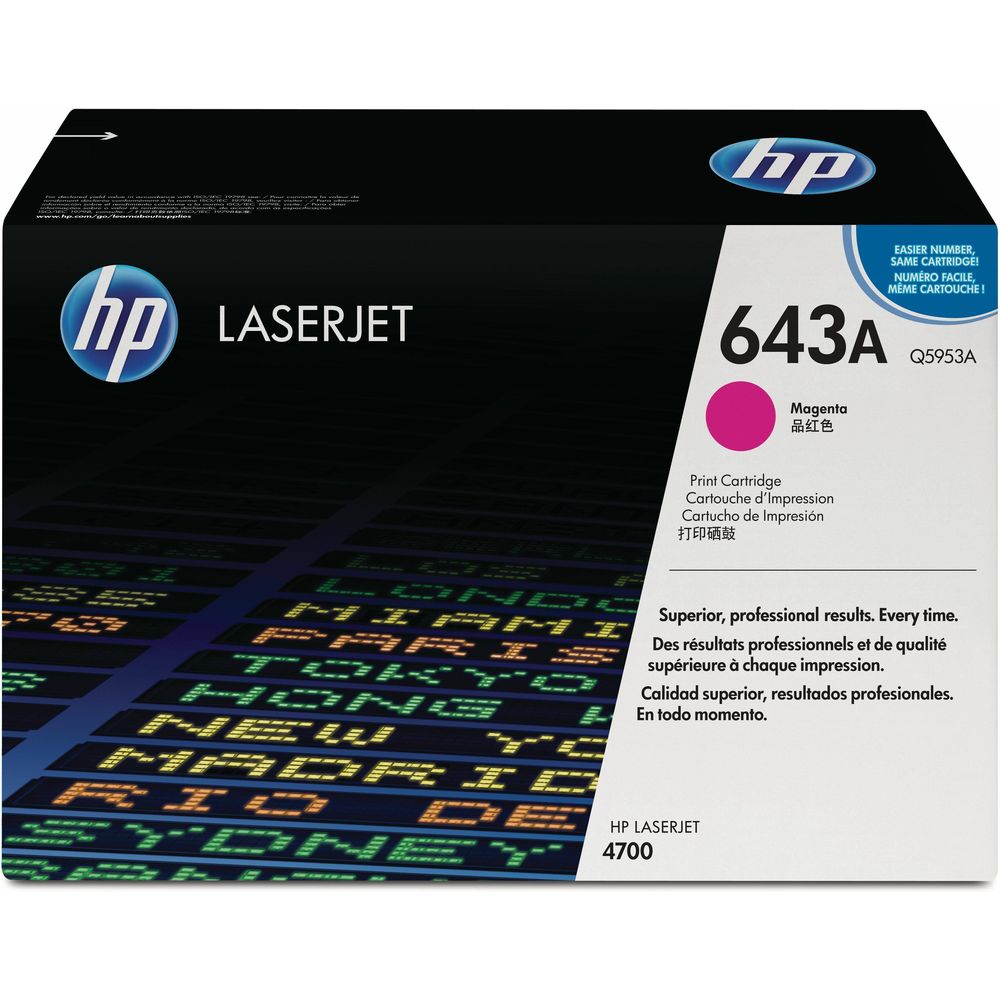 HP toner n. 643a magenta q5953a Bild 1