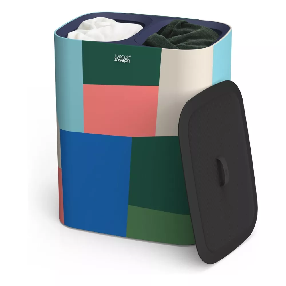 Joseph Joseph Tota 90l laundry separator basket (J Lawes) 2x 45L Bild 1