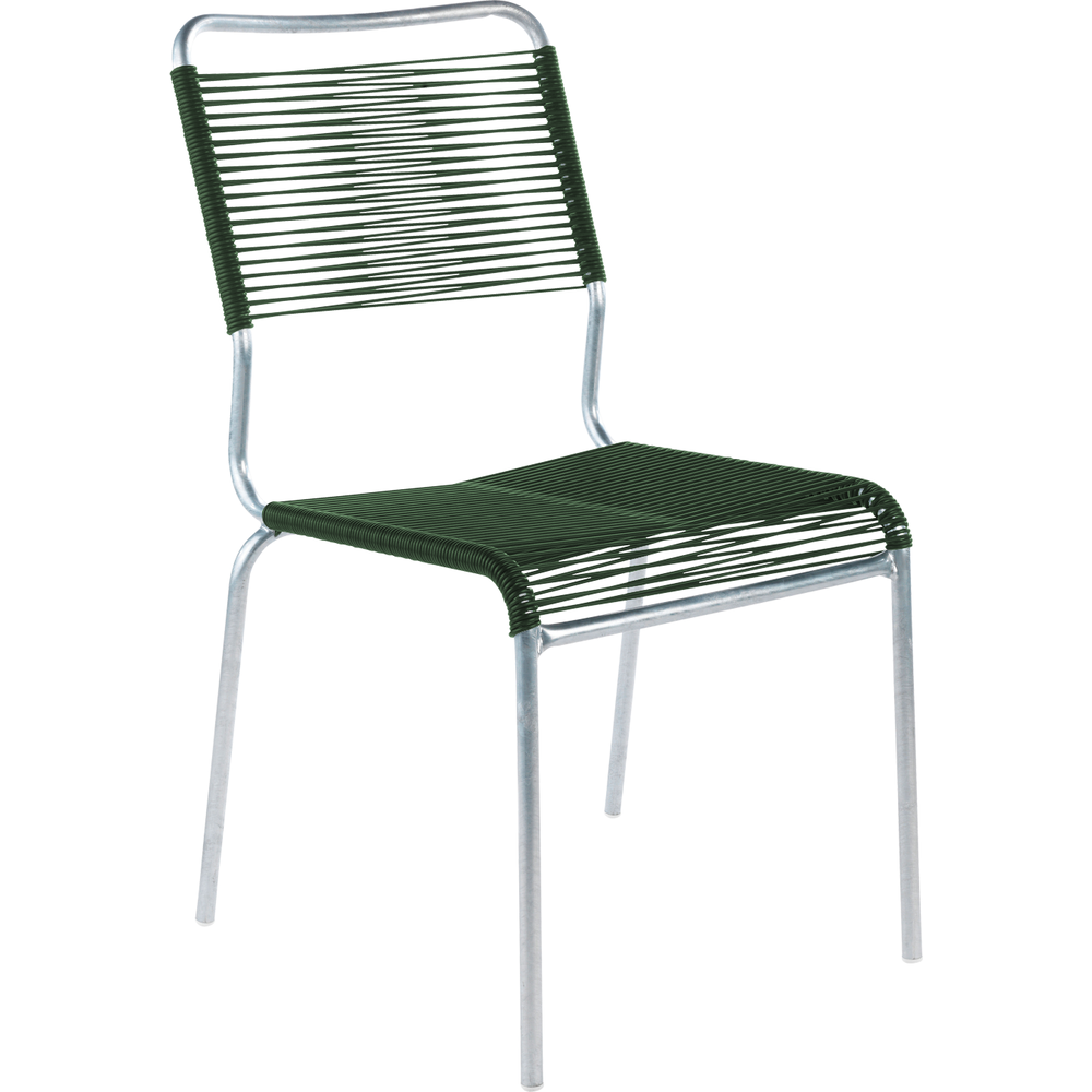 Schaffner Chaise spaghetti Rigi sans accoudoirs - Galvanisé à chaud - Vert sapin Bild 1