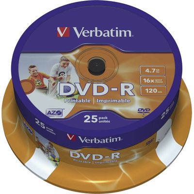 Verbatim DVD-R 4.7 GB, Spindel (25 Stück) Bild 4