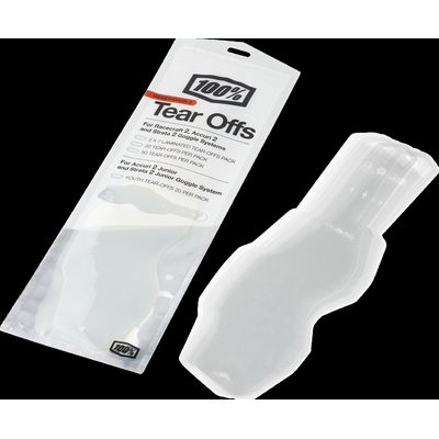 100percent RC2/AC2/ST2 Standard Tear-Offs 50 PK Bild 2