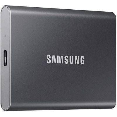 Samsung External SSD Portable T7 Non-Touch, 4000 GB, Titanium Bild 2