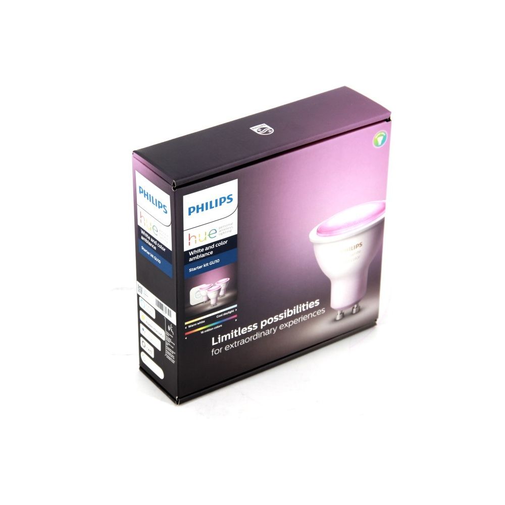 Philips Hue Starterset White & Color Ambiance, 3 x GU10, 75 W - kaufen bei