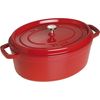 Staub Topf oval Vitamin Kirschrot 6.5 lt. 33cm thumb 0