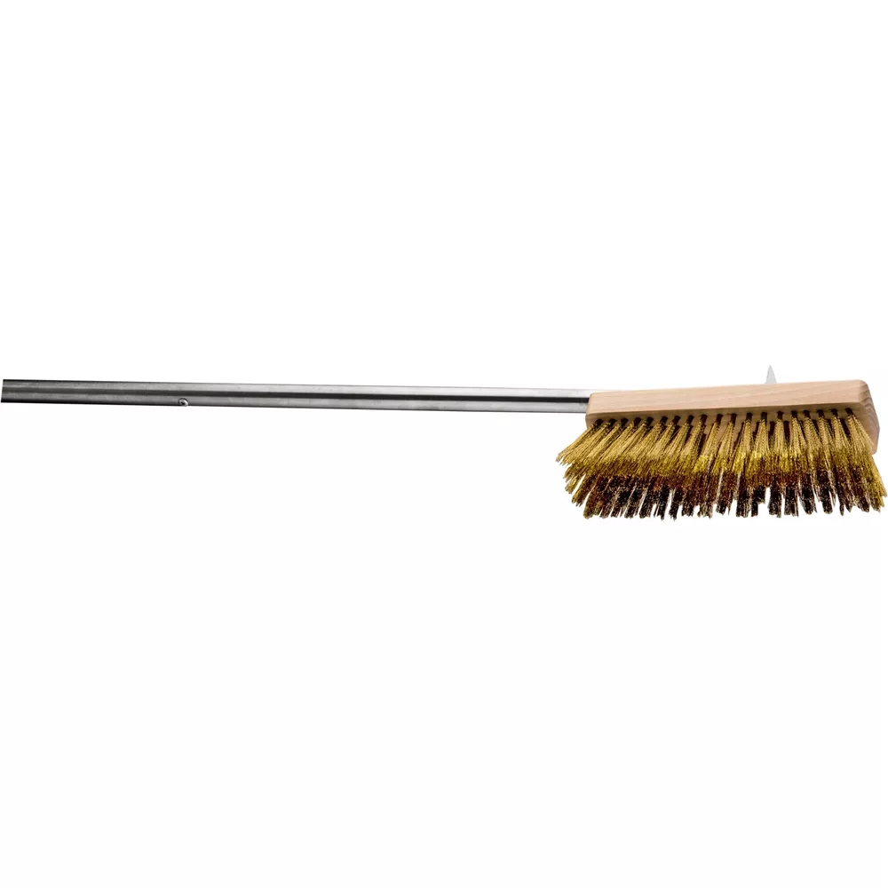 Piazza Oven brush rectangular 20x6x7cm Brass brush rotatable L213cm Bild 1