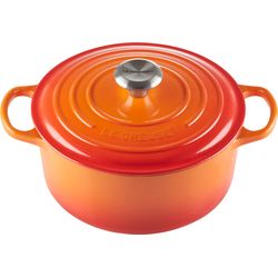 Le Creuset Bräter Signature rund Ofenrot ø24cm 21177240902430