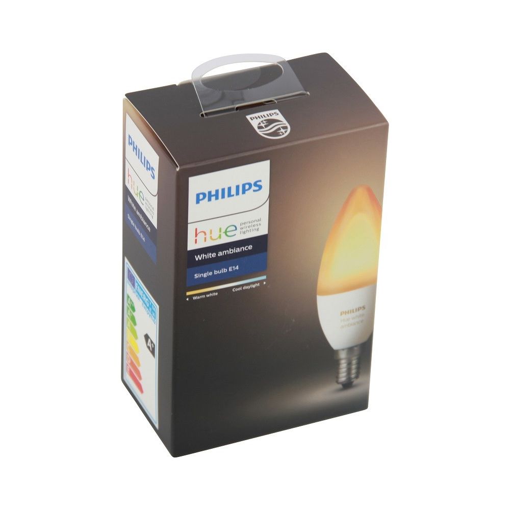 Philips Hue Ampoule White E14 Lustre pack individuel 470 lm