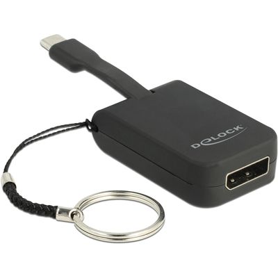 Delock adapter usb type-c - displayport 4k, mit schlüsselanhänger