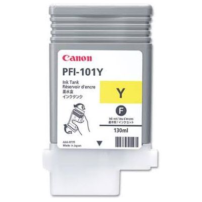 Canon PFI-101Y Original Yellow Ink Cartridge Bild 3