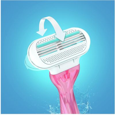 Gillette Venus körperrasierer sensitive skinelixir einwegrasierer, 3 stück Bild 8