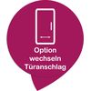 Installation Option Wechsel Türanschlag Kühlgerät Einbau