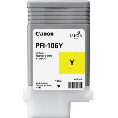 Canon PFI-106 Y Ink cartridge original yellow 1 piece (s) Bild 3