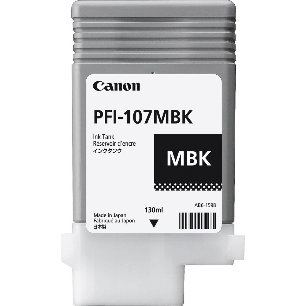 Canon Ink PFI-107MBK Matte Black Bild 1