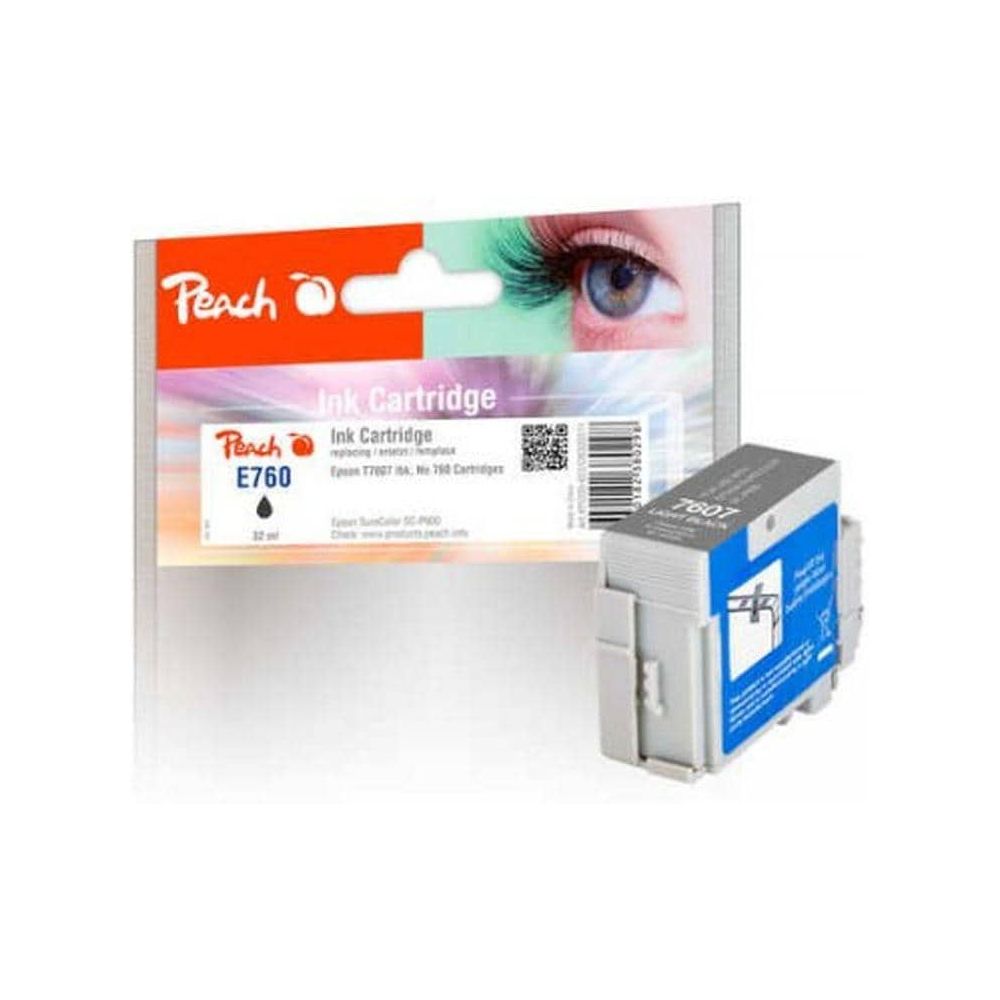 Peach Tinte Epson T7607, No760 Light Black Bild 1