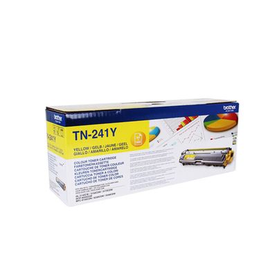 Brother TN241Y, Tonercartridge, giallo circa 1.400 pagine per HL 3140/3150/3170 / DCP9020 / MFC9140CDN / MFC9330CDW / MFC9340