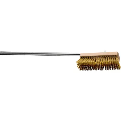 Piazza Oven brush rectangular 20x6x7cm Brass brush rotatable L213cm