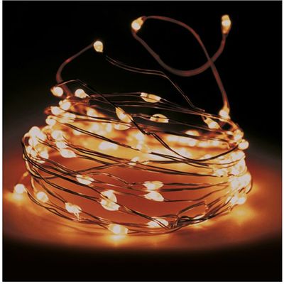 FS-STAR Copper wire fairy lights 80 LED