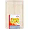 Zeller Present Chopping board with groove beech 35x23x1.5cm thumb 0