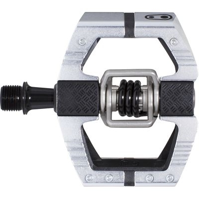 Crankbrothers Pedale Mallet E LS argento lucido