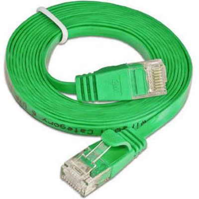 SLIM Câble de patch Cat 6, UTP, 1 m, vert Bild 6