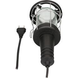 Max Hauri Hand lamp rubber IP44 with 5m Ka without bulb 230V60W