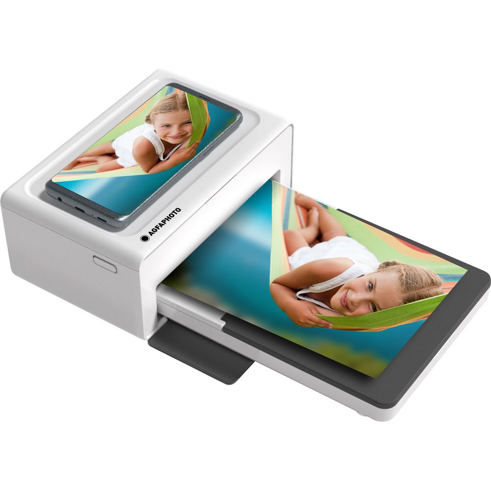 Agfa Photo printer AMO46, white, 4 inchx6 inch, Bluetooth, 4-pass technology Bild 1