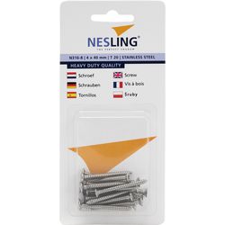 Nesling Vis Inox 20 pièces