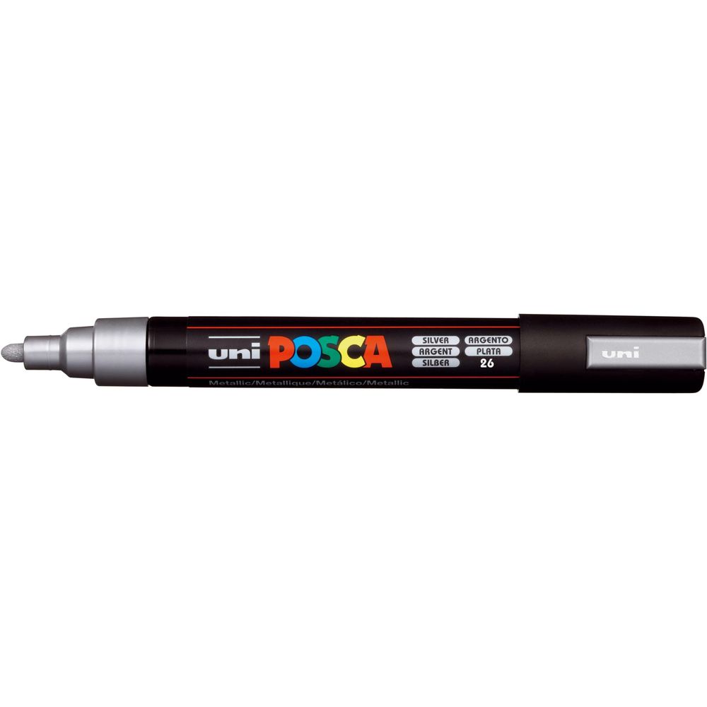 Uni Marker POSCA 1.8-2.5 mm silver Bild 1